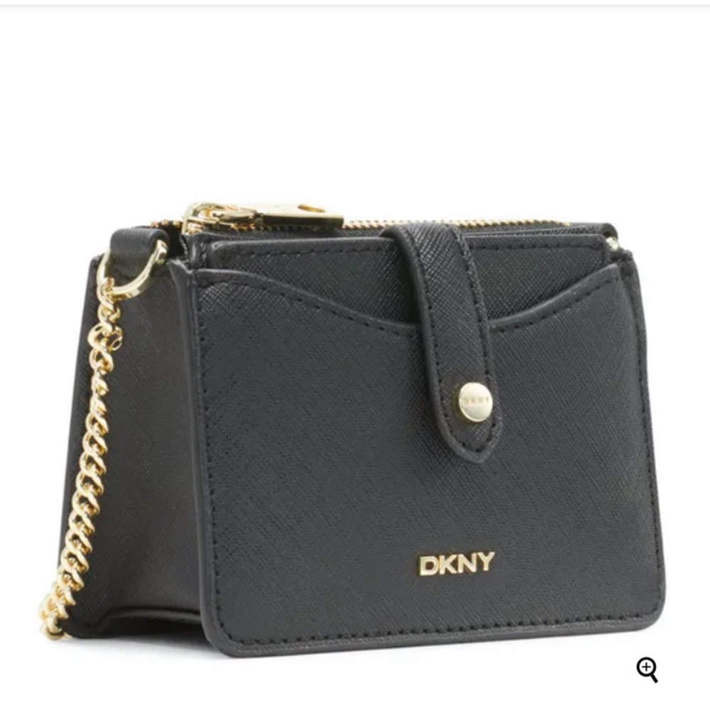 SOLD❗️DKNY Thomasy Micro Mini Crossbody bag with Card Holder NWT - Picture 4 of 9